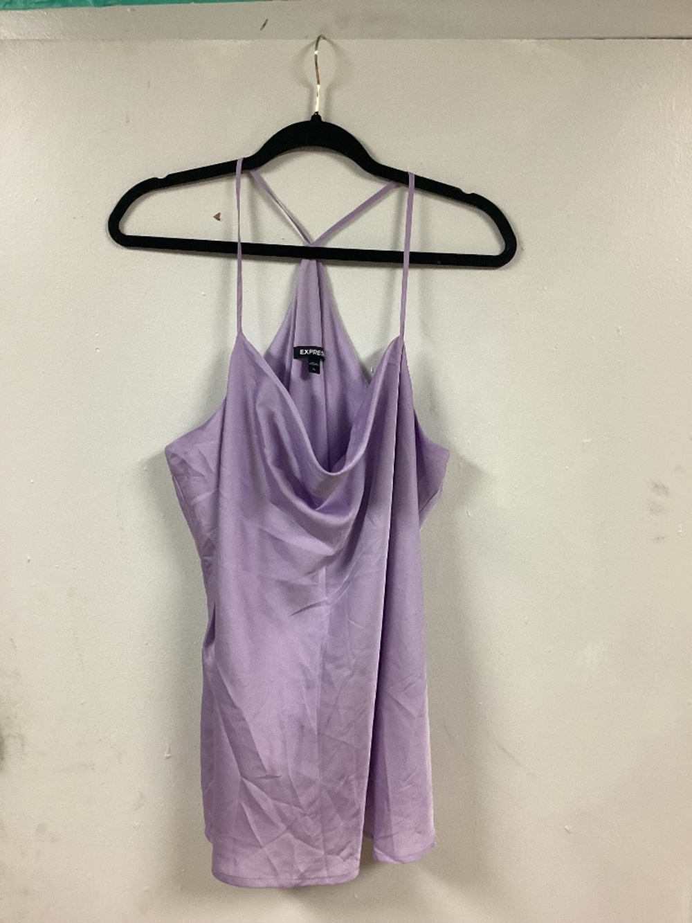 Beautiful Lilac Silk Blouse Express size XL